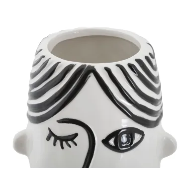 Wazon FACE 13,2X11,8X26,3 cm MIN 2